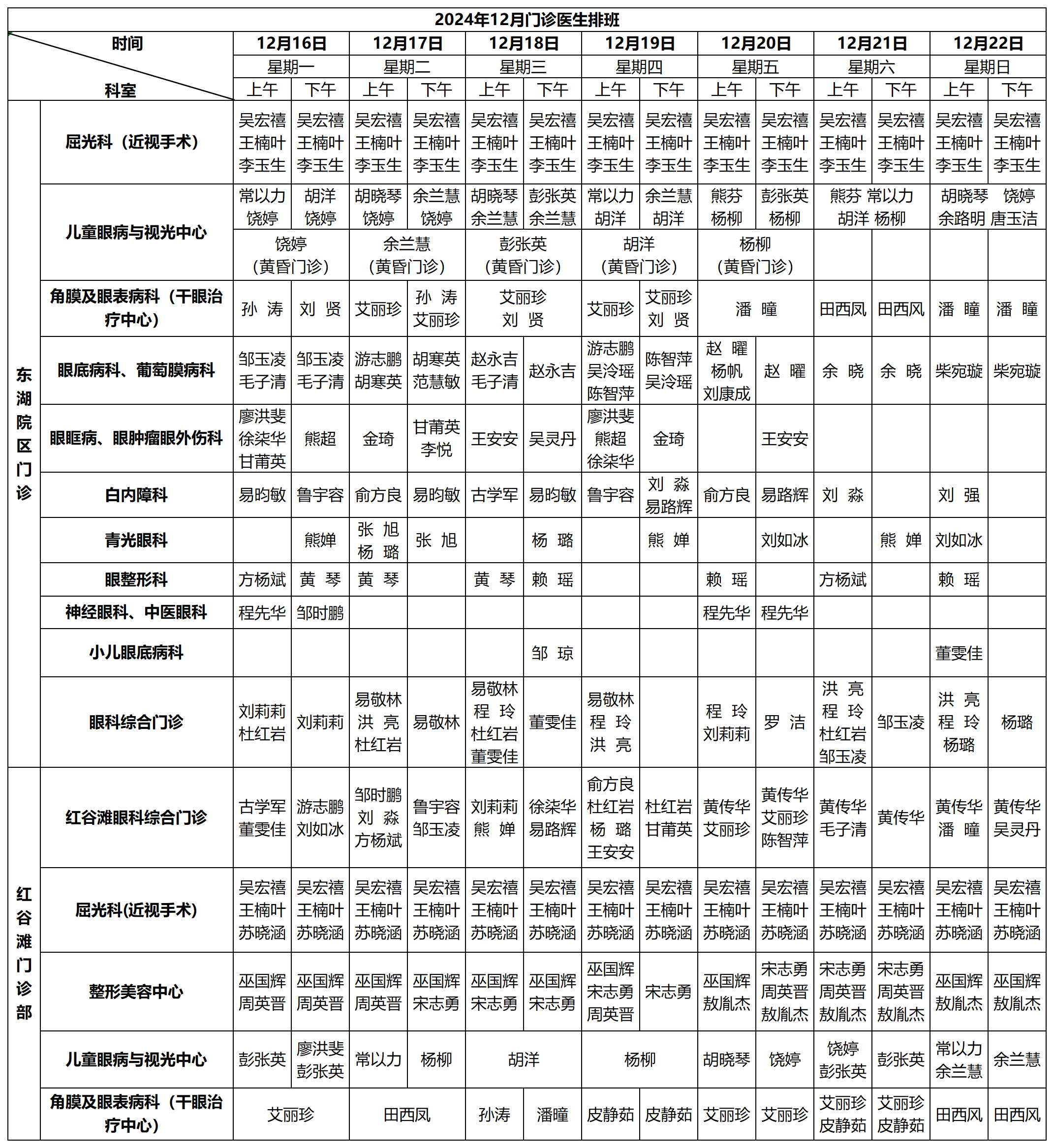 门诊医生排班12月份_11月排班(1).png